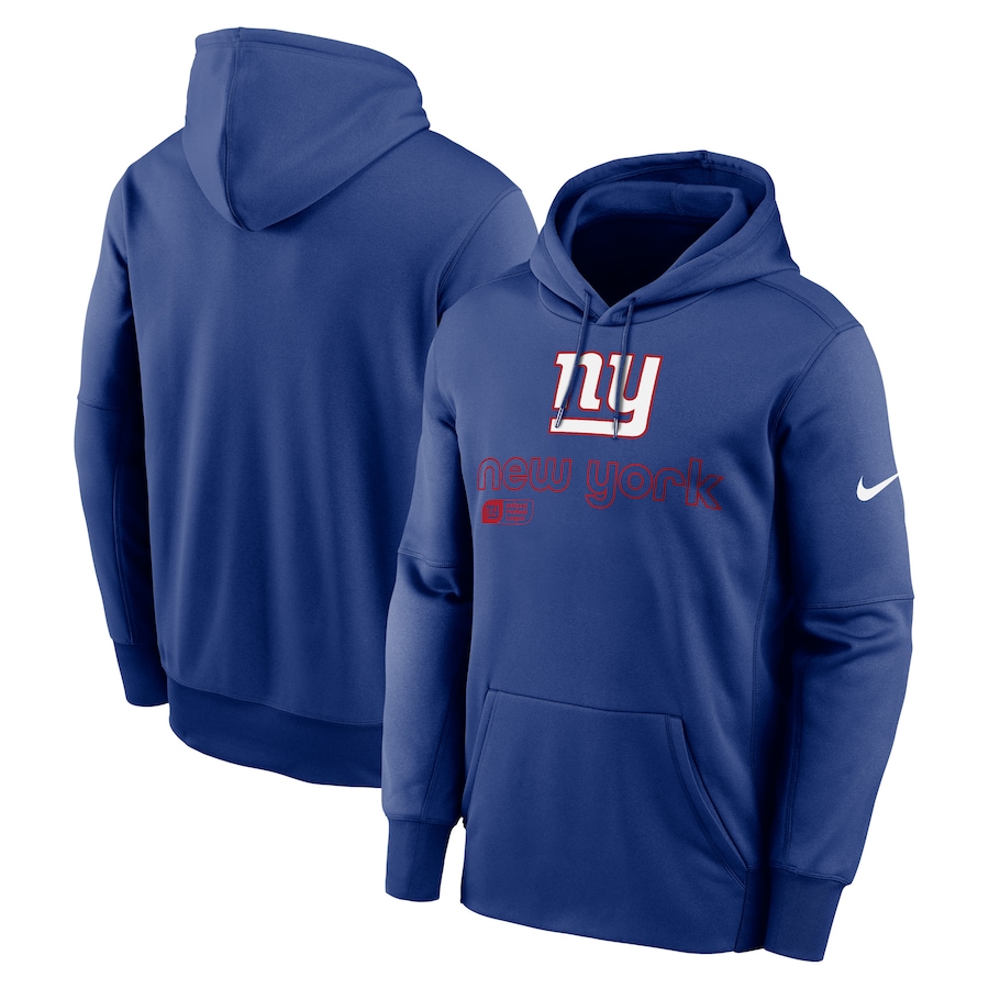 Men New York Giants blue style 3 NFL 2024 hoodie